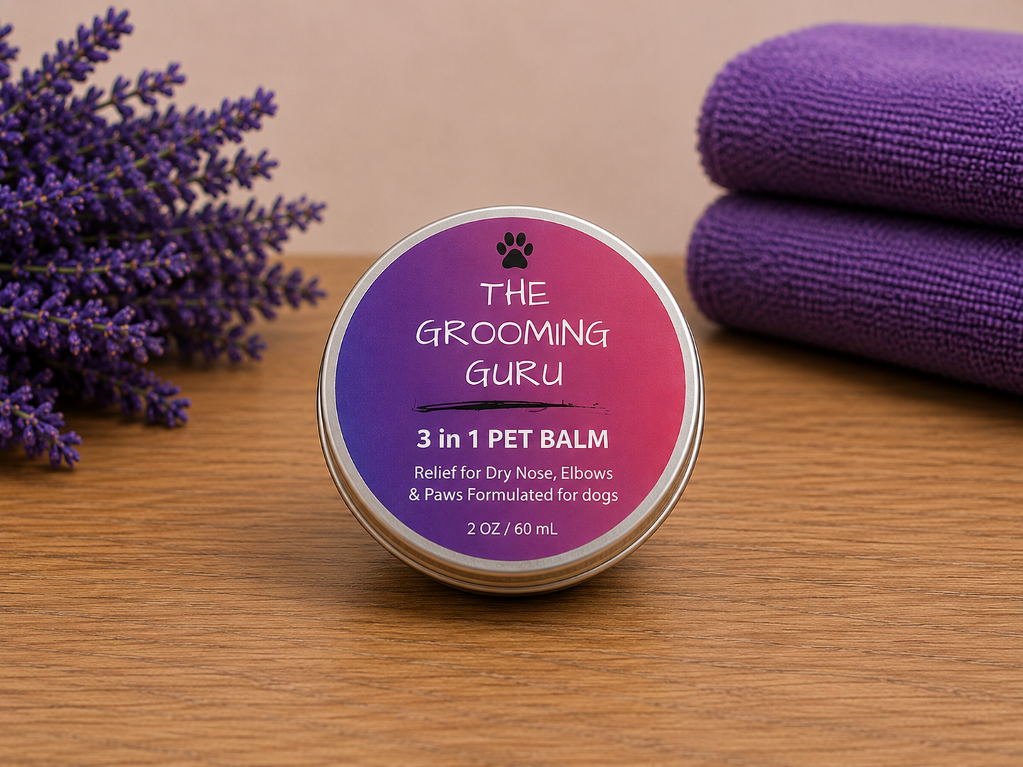 The Grooming Guru 3 in 1 Pet Balm