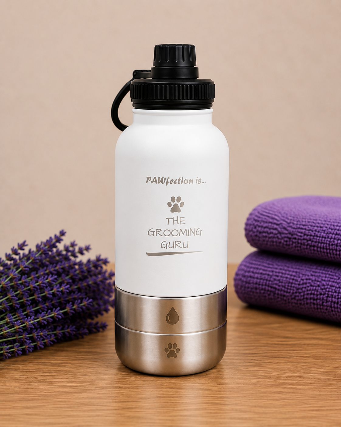 The Grooming Guru 3in1 Travel Bottle
