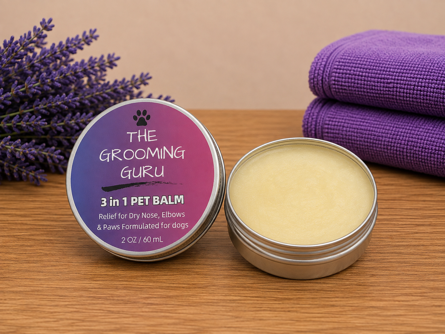 The Grooming Guru 3 in 1 Pet Balm