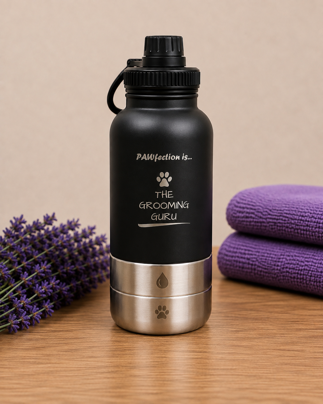 The Grooming Guru 3in1 Travel Bottle