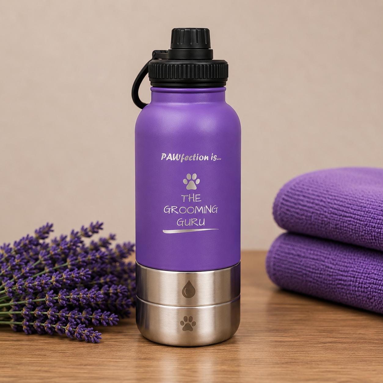 The Grooming Guru 3in1 Travel Bottle